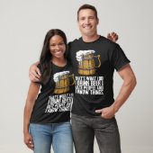 Thats What I Do I Drink Beer I Hate People Tシャツ (ユニセックス)