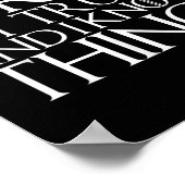 That's What I Do I Drive My Truck And I Know Thing ポスター (角)