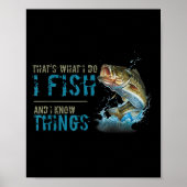 That's What I Do I Fish And I Know Things  ポスター (正面)