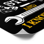 That's What I Do I Fix Stuff And I Know Things Fun ポスター (角)