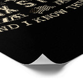 That's What I Do I Fix Stuff And I Know Things Fun ポスター (角)