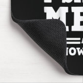 That's What I Do I Smoke Meat And I Know Things  マウスパッド (コーナー)