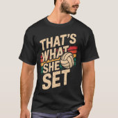 That's What She Set Tシャツ (正面)