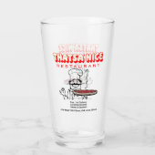 Thatsa' Nice Restaurant, Oak Lawn，イリノイ タンブラーグラス (裏面)