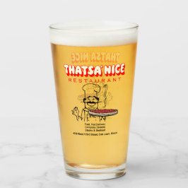 Thatsa' Nice Restaurant, Oak Lawn，イリノイ タンブラーグラス