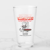 Thatsa' Nice Restaurant, Oak Lawn，イリノイ タンブラーグラス (正面)