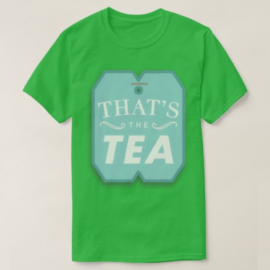 thatx27sお茶10 tシャツ (デザイン正面)