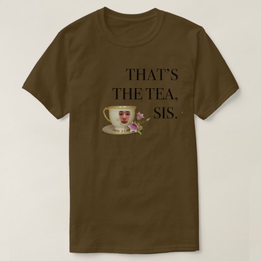 thatx27sお茶sis 7 tシャツ (デザイン正面)