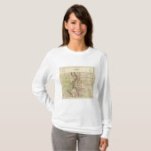 Thayerのコロラド州2の地図 Tシャツ (正面フル)