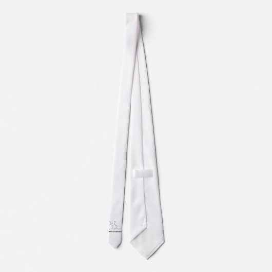 THCの雑草 ネクタイ (裏面)