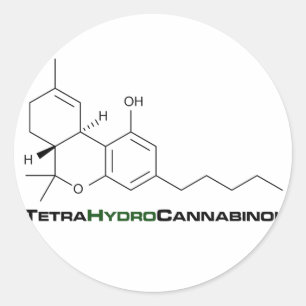 THCの雑草 ラウンドシール