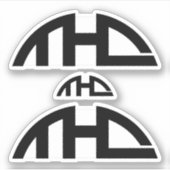 THCステッカーキット シール (正面)