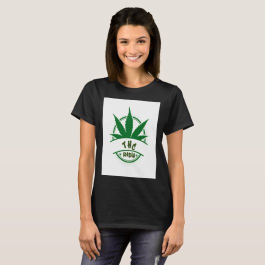 THCラジオ Tシャツ (正面フル)
