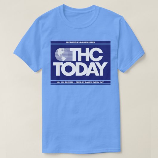 THC今日 Tシャツ (デザイン正面)