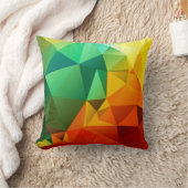 THCHS • 多彩の多角形の枕 クッション (ブランケット)