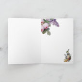 Théのau小さいTrianon -上がりました カード (内部)