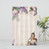 Théのau小さいTrianon -、個人的上がりました 便箋 (スタンド正面)