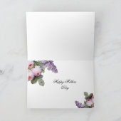 Théのau小さいTrianon -幸せな母の日は上がりました カード (内部)