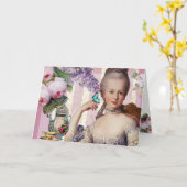 Théのau小さいTrianon -幸せな母の日は上がりました カード (黄色い花)