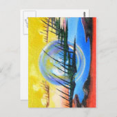 THEエイリアン抽象芸術バイレオマリアーノ ポストカード (正面/裏面)