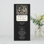 THE結婚のタロットスケルトン新郎新婦プログラム プログラム (スタンド正面)