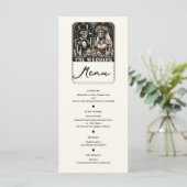 THE結婚のタロットスケルトン新郎新婦メニュー メニュー (スタンド正面)