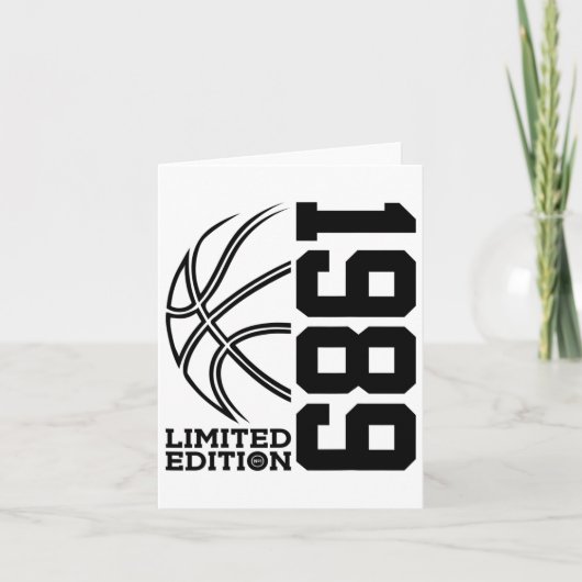 &#; the誕生日Sketll Limited Edition 1989 カード (正面)