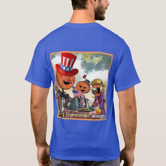 #The3Scarecrowsアメリカ Tシャツ (裏面)