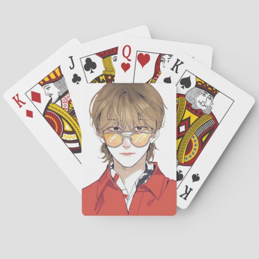 The8 SEVENTEEN K-Pop Fan Art Playing Cards トランプ (裏面)