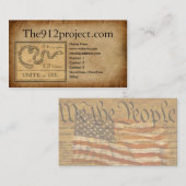 the912project.comのプロフィールカード 名刺 (正面/裏面)