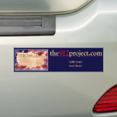 the912project.comアメリカのバンパーステッカーのカスタム バンパーステッカー (車上)