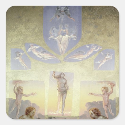 「The」の第2版の勉強 スクエアシール (正面)