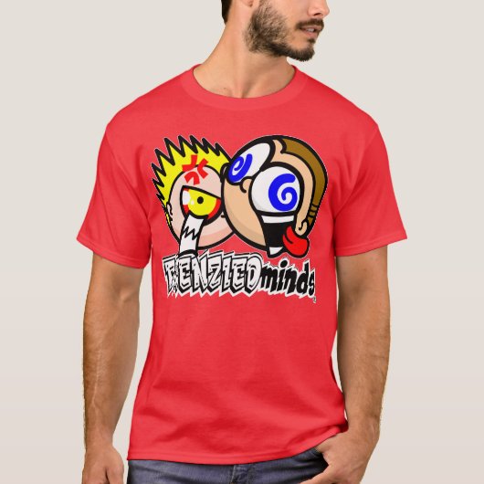 THE 悪名高いクレイジー＆マッドが貴方に仕えます！ Tシャツ (正面)
