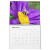 The 最高の Bee Calendar 2020 （写真付き、説明付き） カレンダー (1月 2027)