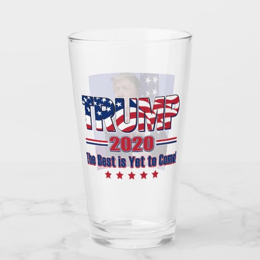 The 最高の Is May 来 To  Trump 2020 - Trump タンブラーグラス (正面)