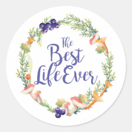"The 最高の Life Ever" – 秋 ラウンドシール