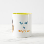 The 最高の, Mother and Childヴィンテージカスタム写真 ツートーンマグカップ (中央)