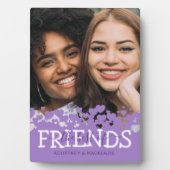 The 最高の of  Friends Purple Photo フォトプラーク (正面)