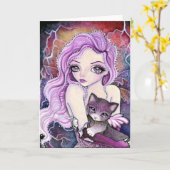 The 来 Storm – カー空白のド カード (黄色い花)