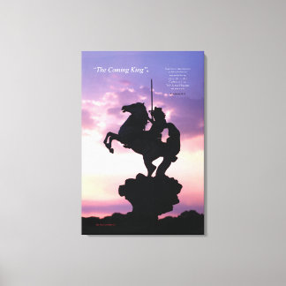 "The 来's King"® Silouette Canvas Print キャンバスプリント