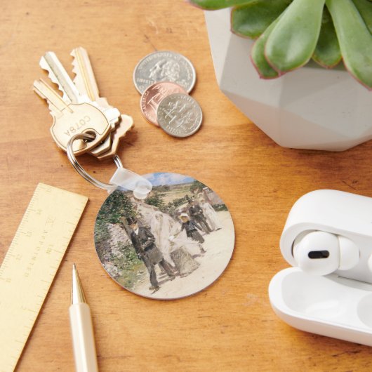 The 結婚 March by Robinson, Newlyweds キーホルダー (デスク)