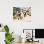 The 結婚 March by Robinson, Newlyweds ポスター (ホームオフィス)