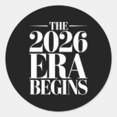 The 2026 Era Begins Future Mindset Forward Revolut ラウンドシール (正面)