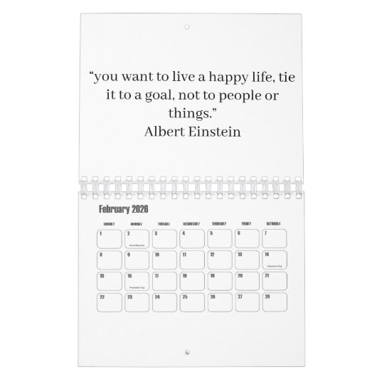 The 2026 Keyboard Calendar — Where Every Key Count カレンダー (2月 2026)