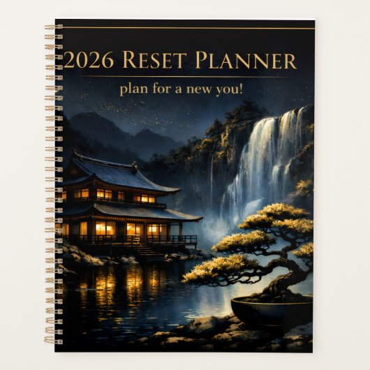 The 2026 Reset Planner プランナー手帳 (正面)