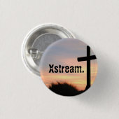 The%20Cross、Xstream。 -カスタマイズ 缶バッジ (正面&裏面)
