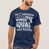 The 2nd Amendment Making Women Equal Tシャツ (正面)