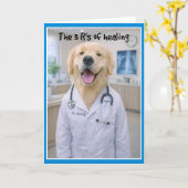 The 3 R's  Get Well Card 3RA-1 カード (黄色い花)