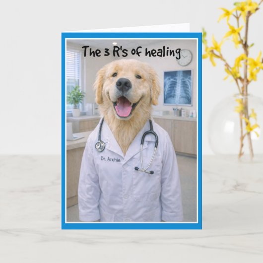 The 3 R's Get Well Card 3RA-1 カード (黄色い花)