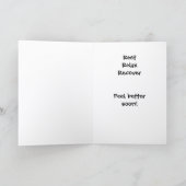 The 3 R's  Get Well Card 3RA-1 カード (内部)